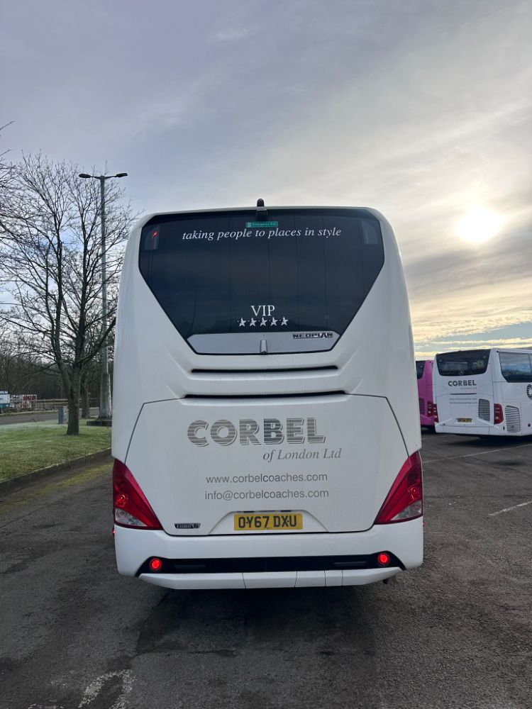 2018 (67 reg) Neoplan P22 Tourliner II Executive Coach (Vehicle Reg: OY67 DXU) - Image 2