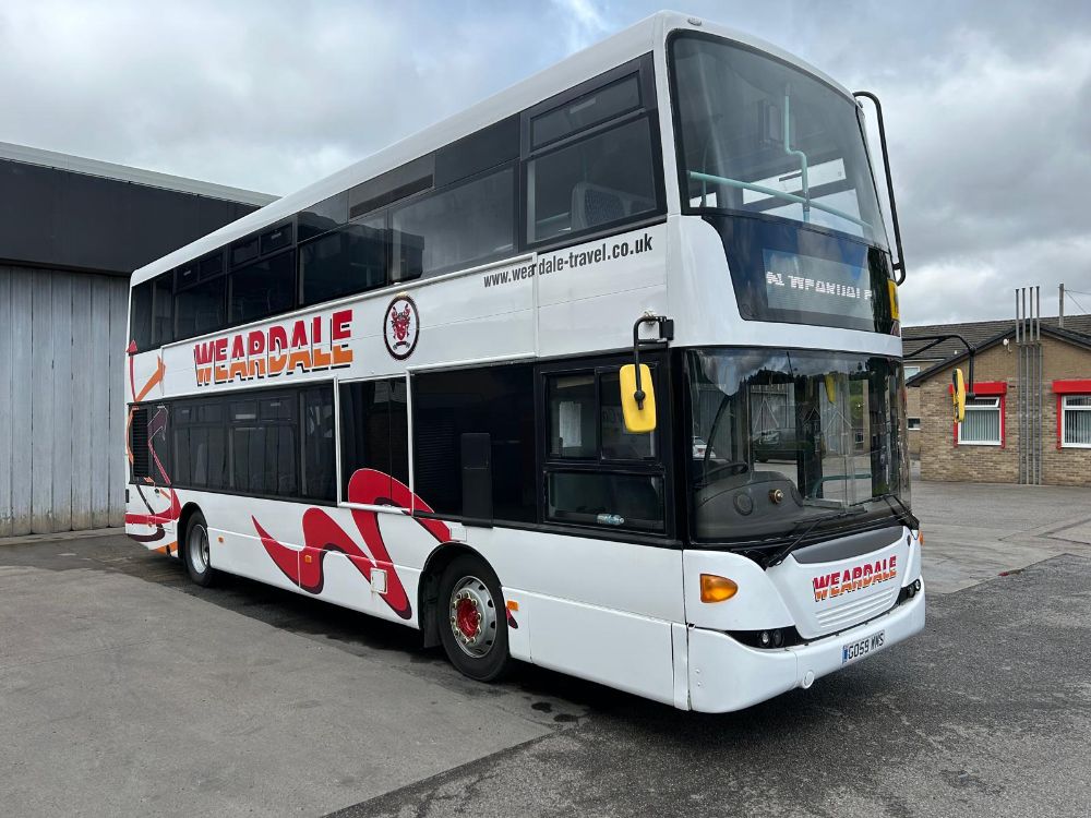 2009 (59) Scania N230UD OmniDekka - 2 Buses available - Image 2